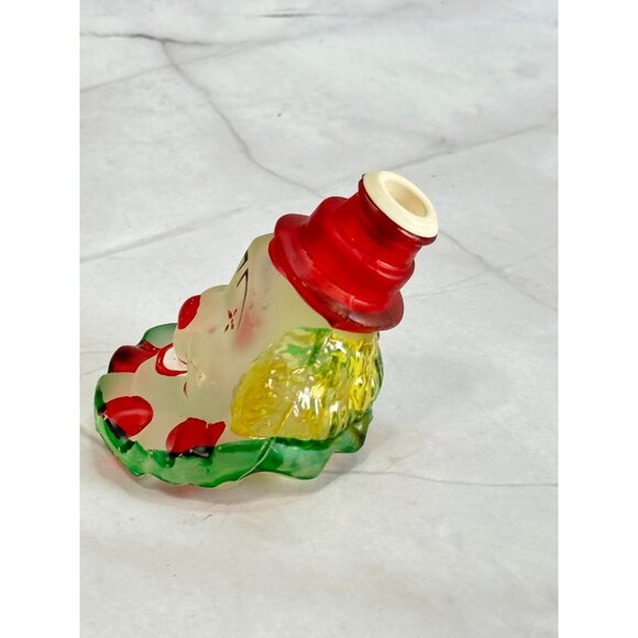 Vintage Clown Head Glass Light Cover Holiday Decor By Old World Christmas - Picture 3 of 5